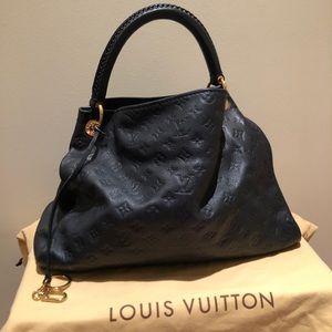 LV ARTSY monogram Empreinte navy